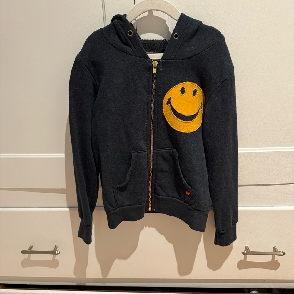 Aviator Nation Smiley Face Hoodie